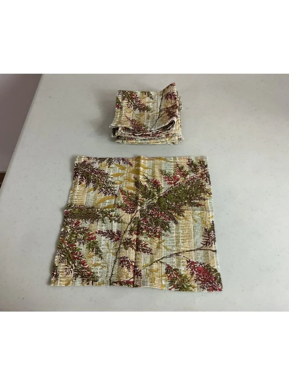 April Cornell Floral Table Napkins Lot of 6